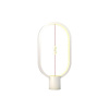 Lampa LED stolná HENG BALANCE ELLIPSE PLASTIC USB WHITE