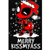 CUKROVÁ TLAČ jedlý obrázok na tortu Cukrová hmota SVETOVÁ DEADPOOL MERRY + MENO