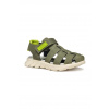 Detské kožené sandále Geox AIRADYUM J55F1D.0009B.24.27 zelená EUR 24