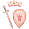 Meč Liontouch Kráľovná Rosa set - Meč, štít a koruna (5707307251108)