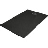 Mexen Hugo obdĺžnikový sprchový žľab SMC 150 x 90 cm, čierny, kryt čierny - 42709015-B