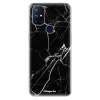 Odolné silikónové puzdro iSaprio - Black Marble 18 - OnePlus Nord N10 5G