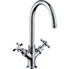 Hansgrohe AXOR Montreux Umývadlová armatúra s 2 kohútmi, chróm, 16502000