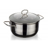 Banquet Hrnec 26cm se skl.poklicí 6,5l nerez MATTE NEW LINE indukce