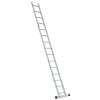 Hliníkový rebrík 1x15 priečok jednodielny DRABEST DP-15 PRO