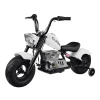 mamido Detská elektrická motorka Chopper 24V biela