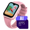 Garett Smartwatch Kids Vibe AI 4G AMOLED Pink VIBE_AI_4G_PNK