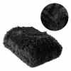 Prikrývka na posteľ - Prehoz AdMar Shop mikrovlákno 150 x 70 cm odtiene sivej (HRUBÁ DEKA HOLLY PLED 70X150)