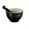 Le Creuset Mažiar s tĺčikom 11 cm, BLACK ONYX, kamenina