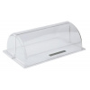 Poklop roll-top obdélníkový 530x325 mm | APS, 11016 průhledná