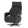 Autronic BONTEC Relaxačné kreslo, elektrické zabudované ovládanie, hnedá, látka, TV-B3973 BR2 Farba: Sivá