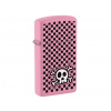 Zippo 26164 Checkered Skull Design