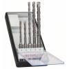Bosch Accessories SDS-Plus-Bohrersatz 5-tlg.RobL 5/6x50/100mm+6/8/10x100/160mm 2607019927 tvrdý kov sada kladivových vrtákov 5-dielna 5 mm, 6 mm, 6 mm, 8 mm,; 2607019927