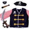 Kostým pre chlapca- Mikołajki Claus outfit po dobu 6-12 mesiacov (Pirate outfit s kostýmom pre deti meča Z3171)