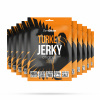 Sušené mäso Turkey Jerky - GymBeam - originál, 10 x 50 g
