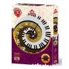 ART PUZZLE Puzzle hodiny Rytmus času 570 dielikov (vrátane rámu)