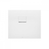 VILLEROY & BOCH Squaro Infinity obdĺžniková sprchová vanička z materiálu Quaryl, do rohu - ľavou stranou ku stene, protišmyk (C), 800 x 750 x 40 mm, Stone White, UDQ8075SQI2LV-RW