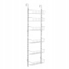 Organizér Na Drzwi 42x18x133CM 6 Poziomowy Organizér Spiżarni Ścienny Biały