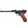Pistole Luger P.08, Německo 1917 (dřevěné střenky) + Přívěsek na klíče DENIX