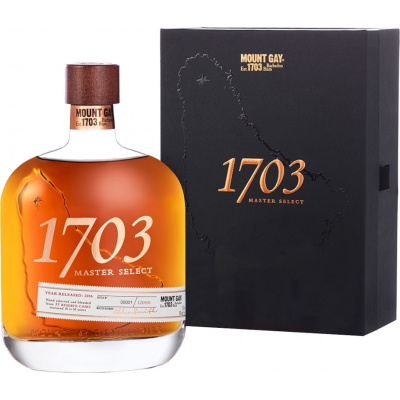 Mount Gay 1703 Master Select 43% 0,7 l (kartón)