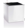 Lechuza Kvetináč CANTO Premium 40 low, LED - glossy white