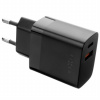 FIXED sieťová nabíjačka 20W USB-C / USB-A - PD / QC 3.0 na Apple zariadenia - čierna FIXC20N-CU-BK - možnosť vrátiť tovar ZADARMO do 30tich dní