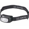 EXTOL LIGHT Čelovka akumulátorová 5W CREE LED, 3,7V/1Ah Li-ion, nabíjanie cez USB, EXTOL LIGHT 43181