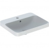 Geberit VariForm Zápustné umývadlo 55 x 45 cm s prepadom, biele 500.740.01.2