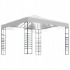 Altánok s LED lampou, 3 x 3 m, biely