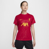Nike Liverpool Academy Pro Pre Match Shirt 2024 2025 Womens Red 14 (L)