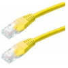 XtendLan PK_5UTP005yellow patch, Cat5E, UTP, 0,5m, žlutý