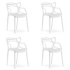 Stolička KATO - biela x 4