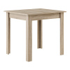 Casarredo Jedálenský stôl JULIAN 80x80 cm sonoma