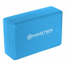 Jóga kostka MASTER Yoga Block 23 x 15 x 7,5 cm - modrá