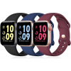 PREsmartfon Apple Watch 38mm / 39mm / 40mm / 41mm silikónové remienky 3ks veľkosť S/M