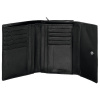 Dámska kožená peňaženka Samsonite - Universe II Lady Wallet M 10 CC + Zip Ext - 09 Black (13283)