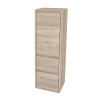 Mereo Opto kúpeľňová skrinka vysoká 125 cm, pravé otváranie, Multidecor, Dub Kronberg svetlý CN995PDKRS