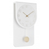 Designové kyvadlové nástěnné hodiny 5779WH Karlsson 39cm