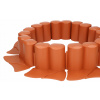 Záhradný obrubník plast 302 cm x 10 cm viacfarebný