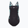 Dámske jednodielne plavky Speedo HyperBoom Splice Muscleback dark teal