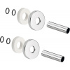 SAPHO - Set krycích roziet, chróm CP6035