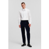 NOHAVICE KARL LAGERFELD HUNS PICK VELVET PANTS BLACK IRIS