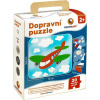 PROFIBABY Puzzle dopravné 4-dielne 20ks
