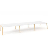 Interier-Ricany Pracovné stoly Bench ALFA ROOT 540x160cm, biely