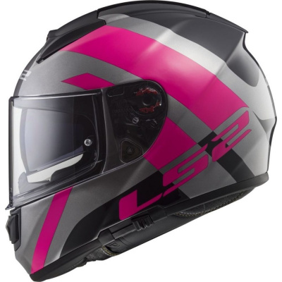 LS2 FF397 VECTOR TRIDENT - TITANIUM PINK (SX)