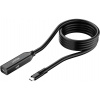 Predlžovací kábel Unitek USB-C 10 Gb/s 5 m, čierny
