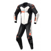 Kombinéza ALPINESTARS GP Force Chaser 1-dielna čierno bielo červená fluo
