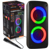 PRENOSNÝ REPRODUKTOR BLUETOOTH KARAOKE MEDIA-TECH AUX 1000 V BOOMBOXE, MIKROFÓN