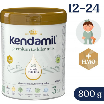 Kendamil Batoľacie mlieko 800 g HMO+ Premium 3