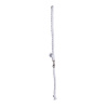 Vodítko pro Hobby horse HUMMA, 1 m, bílé